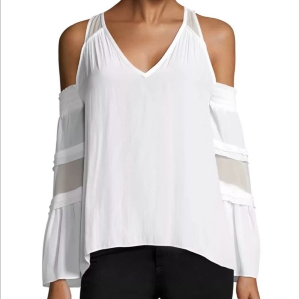 NWT Ramy Brook white top size small